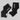 'Pro-Fit' Ankle Supporting Pad - Black/White -2TUF2TAP
