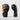 'Tuff' Boxing Gloves - Black/Orange - 2TUF2TAP