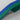'Rival' Martial Arts Belt - Blue/Green - 2TUF2TAP
