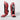 Camo Elite Shin Instep Guards - Maximum Protection for Training & Competitions Red/Black