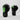 'Tuff 2.0' Boxing Gloves - Green/Black - 2TUF2TAP