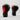 'Tuff 2.0' Boxing Gloves - Red/Black - 2TUF2TAP