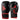Adidas 'Hybrid 80' Boxing Gloves - Black/Solar Red