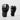 'Sting' Boxing Gloves - Black/White - 2TUF2TAP