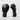'Sting' Boxing Gloves - Black/Yellow - 2TUF2TAP