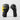 'Tuff' Boxing Gloves - Black/Yellow - 2TUF2TAP