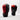 2TUF2TAP 'Hit 2.0' Boxing Gloves - Red/Black