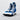 'Spliner' Boxing Shoes - Blue/White - 2TUF2TAP