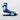 'Spliner' Boxing Shoes - Blue/White - 2TUF2TAP