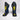 'Jalmood' Shin Instep Guards - Black/Navy