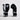'Impact' Boxing Gloves - Black/White