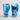 'Impact' Boxing Gloves - Blue/White